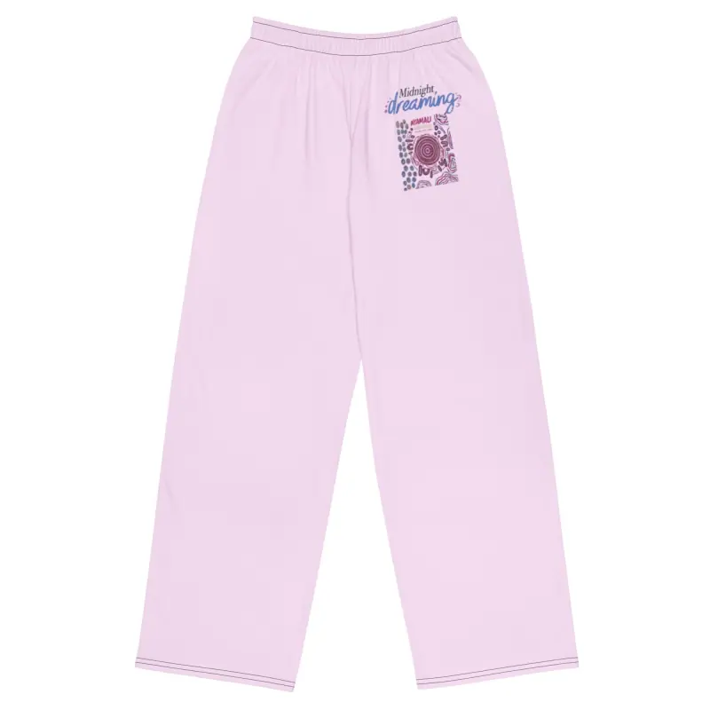 All-over Print Unisex Wide-leg Pants — Midnight Dreaming