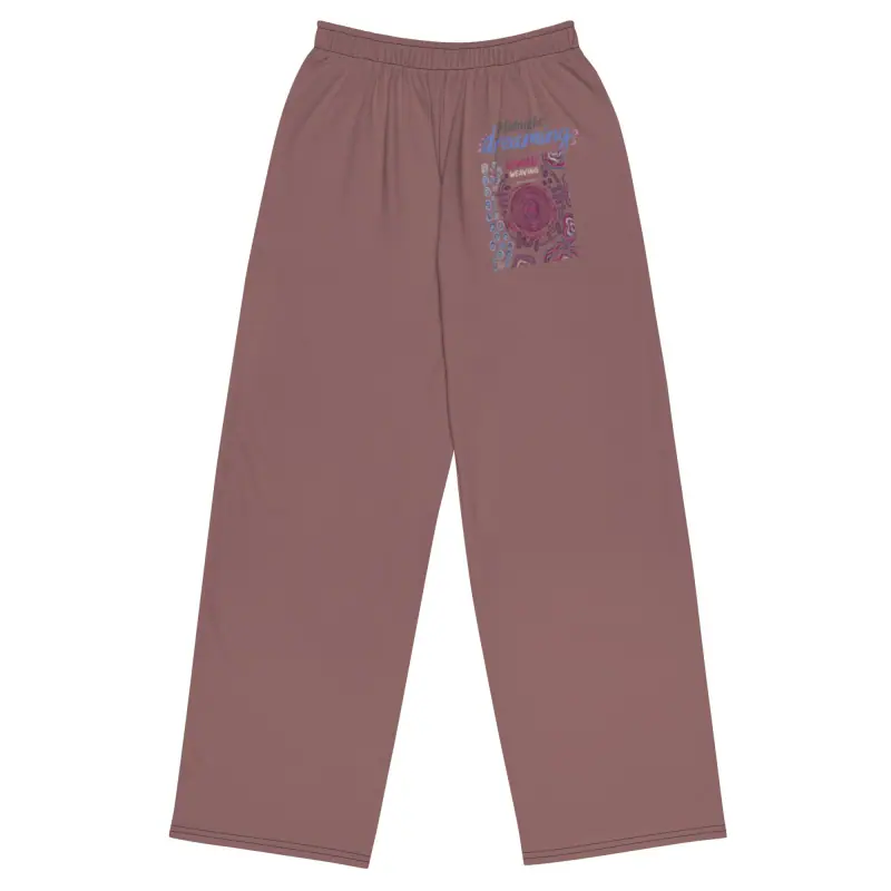 All-over Print Unisex Wide-leg Pants — Midnight Dreaming