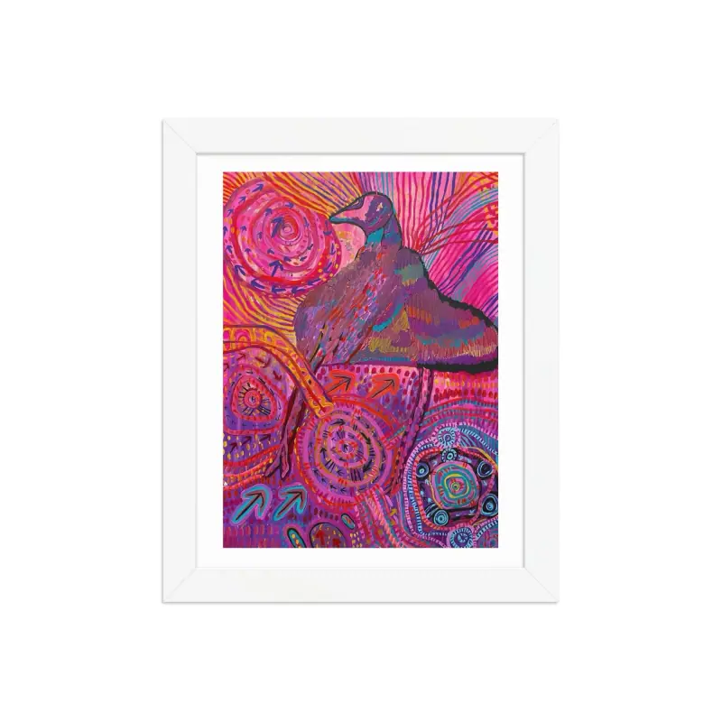 Framed Poster — Midnight Dreaming