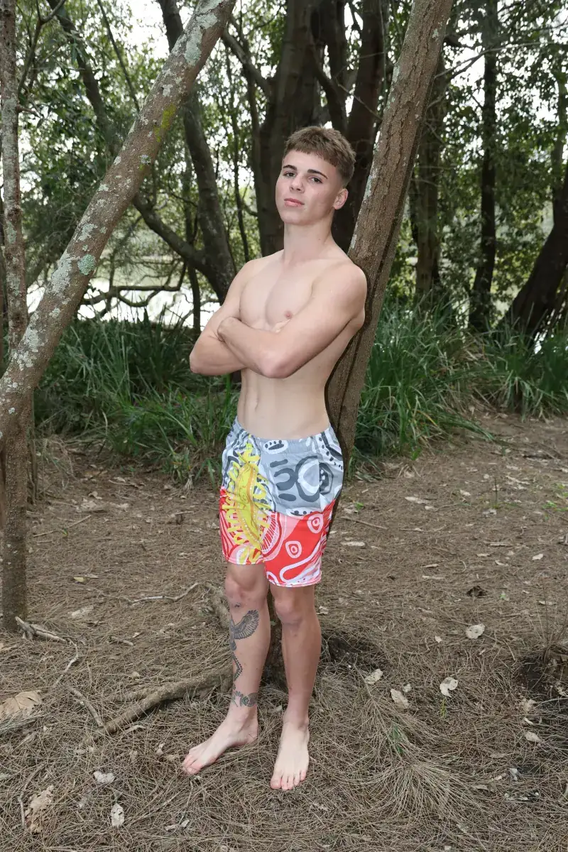 Recycled Swim Trunks — Midnight Dreaming (view 3)