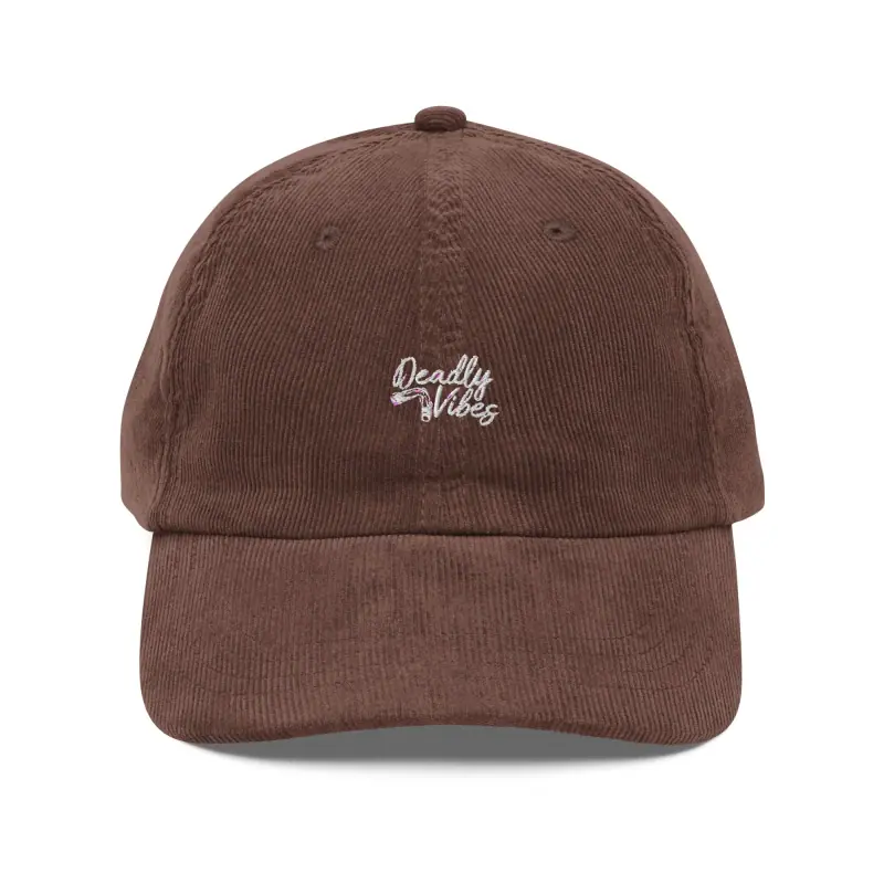 Vintage Corduroy Cap — Midnight Dreaming