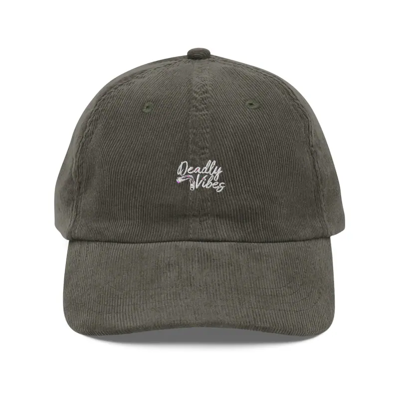 Vintage Corduroy Cap — Midnight Dreaming (view 5)