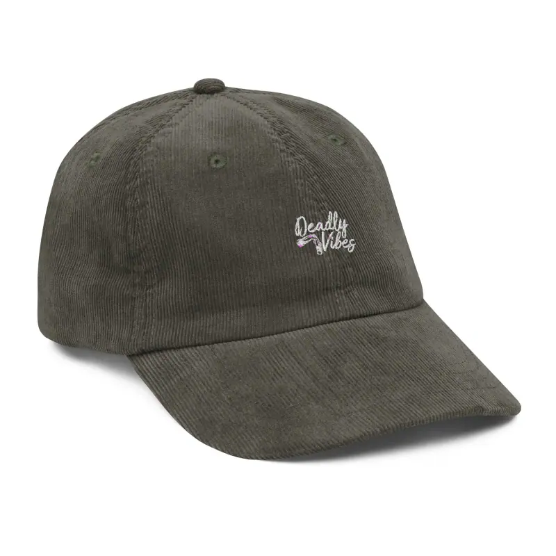 Vintage Corduroy Cap — Midnight Dreaming (view 8)