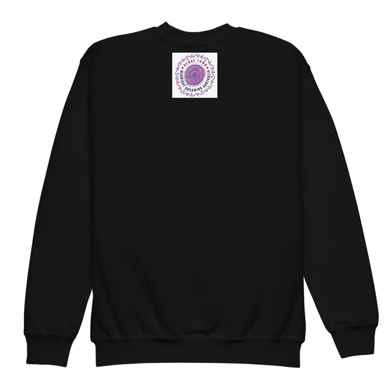Youth Crewneck Sweatshirt — Midnight Dreaming (view 2)