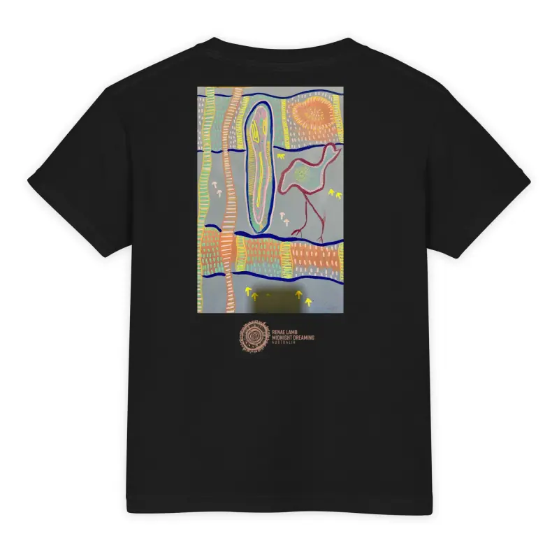 Youth Garment-dyed Heavyweight T-shirt - Comfort Colors 9018 — Midnight Dreaming (view 2)