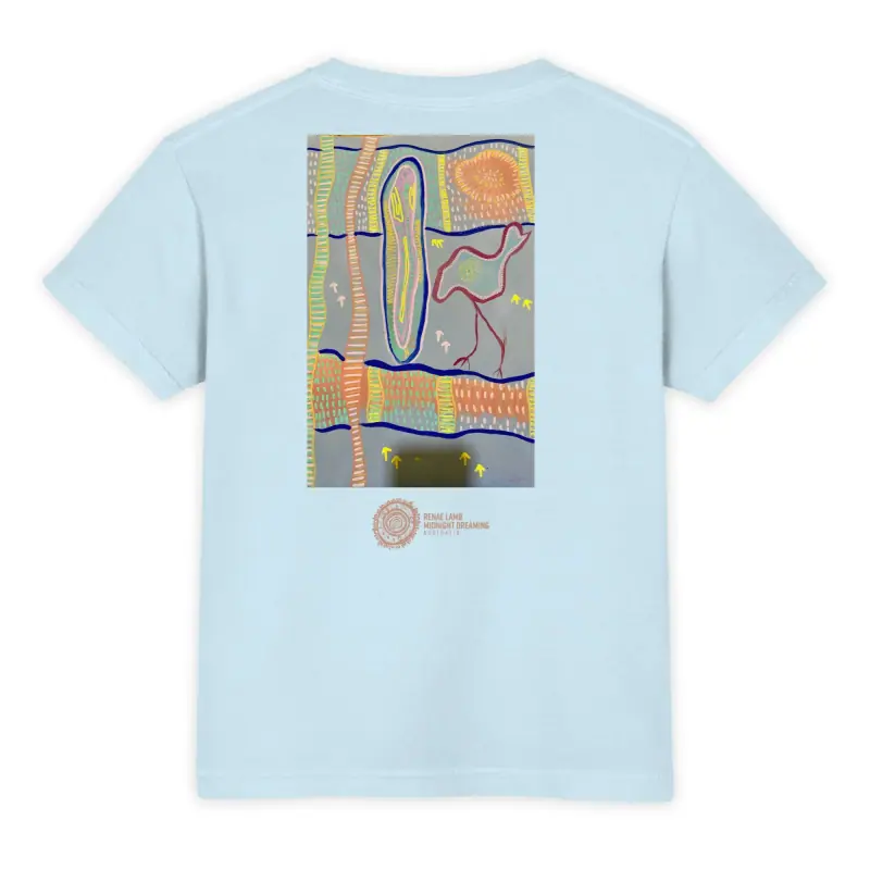 Youth Garment-dyed Heavyweight T-shirt - Comfort Colors 9018 — Midnight Dreaming (view 18)