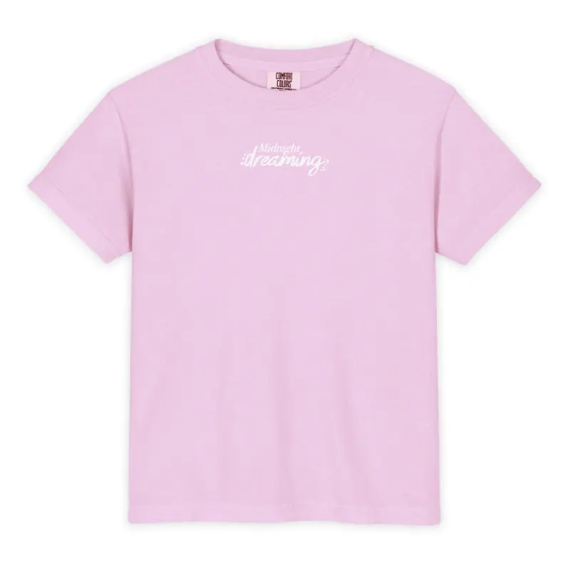 Youth Garment-dyed Heavyweight T-shirt - Comfort Colors 9018 — Midnight Dreaming (view 5)