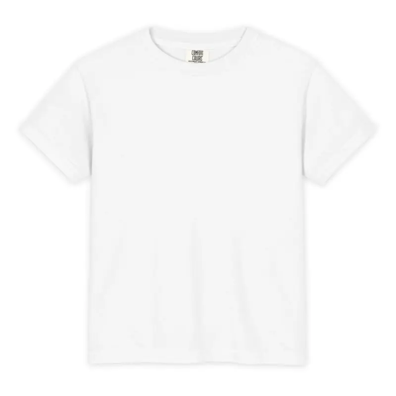 Youth Garment-dyed Heavyweight T-shirt - Comfort Colors 9018 — Midnight Dreaming (view 9)